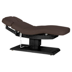 Sillon Relax sähköinen SPA-hoitopöytä, tummanruskea, musta puujalusta Sillon Relax sähköinen SPA-hoitopöytä, tummanruskea, musta puujalusta