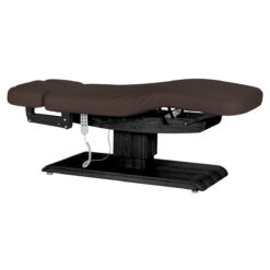 Sillon Relax sähköinen SPA-hoitopöytä, tummanruskea, musta puujalusta Sillon Relax sähköinen SPA-hoitopöytä, tummanruskea, musta puujalusta