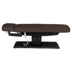 Sillon Relax sähköinen SPA-hoitopöytä, tummanruskea, musta puujalusta Sillon Relax sähköinen SPA-hoitopöytä, tummanruskea, musta puujalusta