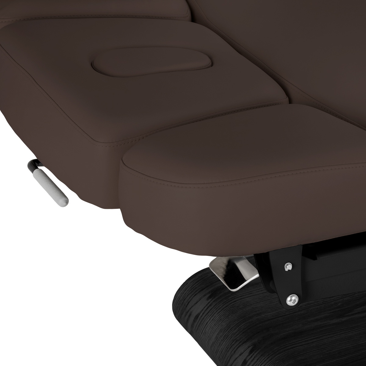Sillon Relax sähköinen SPA-hoitopöytä, tummanruskea, musta puujalusta Sillon Relax sähköinen SPA-hoitopöytä, tummanruskea, musta puujalusta