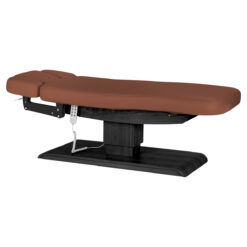 Sillon Relax sähköinen SPA-hoitopöytä, ruskea, musta puujalusta Sillon Relax sähköinen SPA-hoitopöytä, ruskea, musta puujalusta