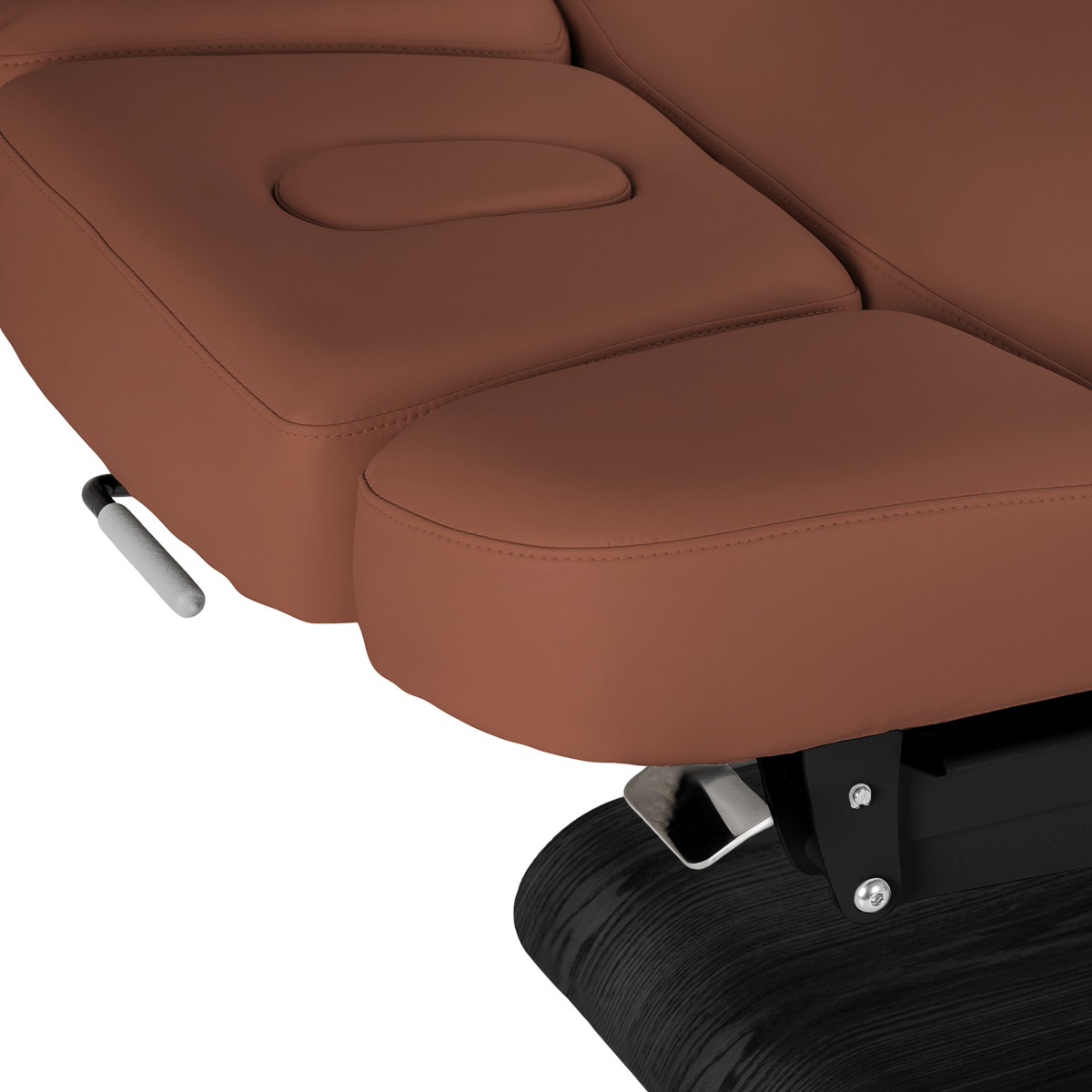 Sillon Relax sähköinen SPA-hoitopöytä, ruskea, musta puujalusta Sillon Relax sähköinen SPA-hoitopöytä, ruskea, musta puujalusta