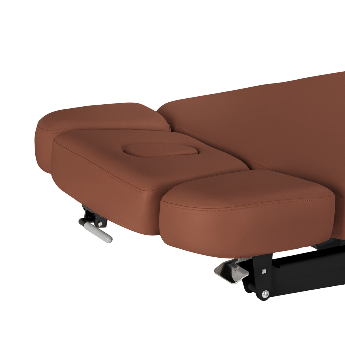 Sillon Relax sähköinen SPA-hoitopöytä, ruskea, musta puujalusta Sillon Relax sähköinen SPA-hoitopöytä, ruskea, musta puujalusta