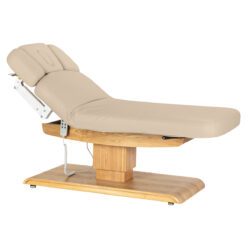 Sillon Relax sähköinen SPA-hoitopöytä, beige, vaalea puujalusta Sillon Relax sähköinen SPA-hoitopöytä, beige, vaalea puujalusta