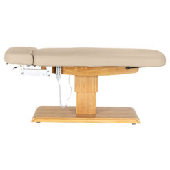 Sillon Relax sähköinen SPA-hoitopöytä, beige, vaalea puujalusta Sillon Relax sähköinen SPA-hoitopöytä, beige, vaalea puujalusta
