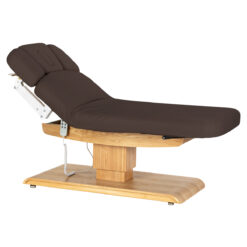 Sillon Relax sähköinen SPA-hoitopöytä, tummanruskea, vaalea puujalusta Sillon Relax sähköinen SPA-hoitopöytä, tummanruskea, vaalea puujalusta