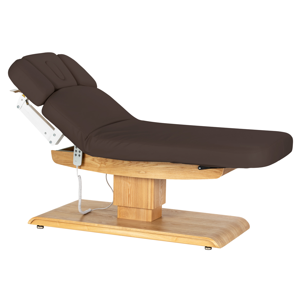 Sillon Relax sähköinen SPA-hoitopöytä, tummanruskea, vaalea puujalusta Sillon Relax sähköinen SPA-hoitopöytä, tummanruskea, vaalea puujalusta