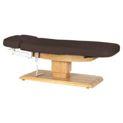 Sillon Relax sähköinen SPA-hoitopöytä, tummanruskea, vaalea puujalusta Sillon Relax sähköinen SPA-hoitopöytä, tummanruskea, vaalea puujalusta