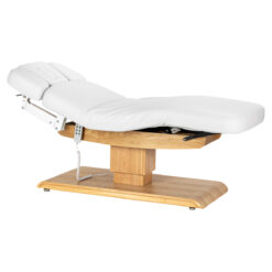 Sillon Relax sähköinen SPA-hoitopöytä, valkoinen, vaalea puujalusta Sillon Relax sähköinen SPA-hoitopöytä, valkoinen, vaalea puujalusta