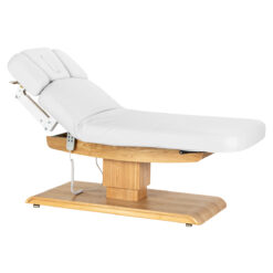Sillon Relax sähköinen SPA-hoitopöytä, valkoinen, vaalea puujalusta Sillon Relax sähköinen SPA-hoitopöytä, valkoinen, vaalea puujalusta